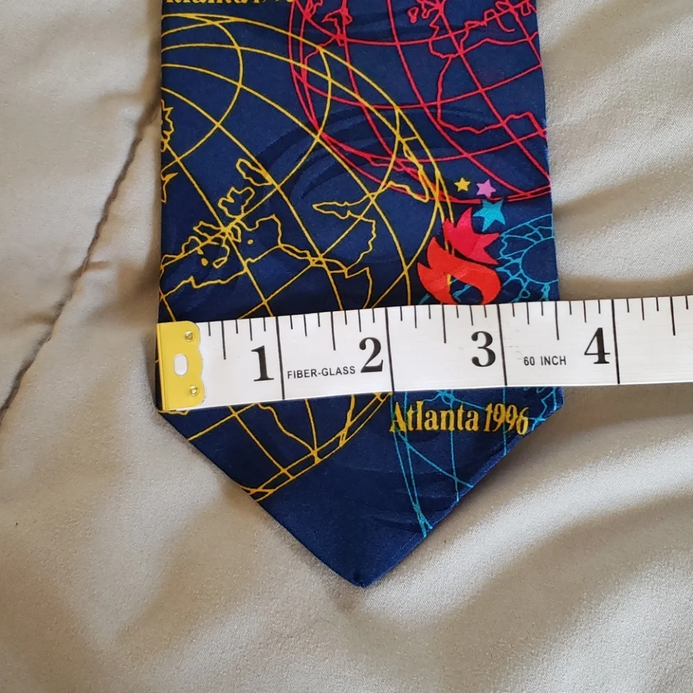 1996 USA Atlanta OLYMPICS Silk Tie